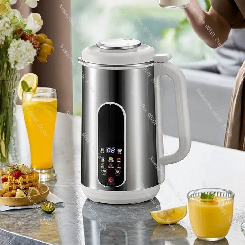 Soy Milk Maker Blender Multifunction Food Processor Stainless Steel High Speed Mixer Household Kitchen Appliance