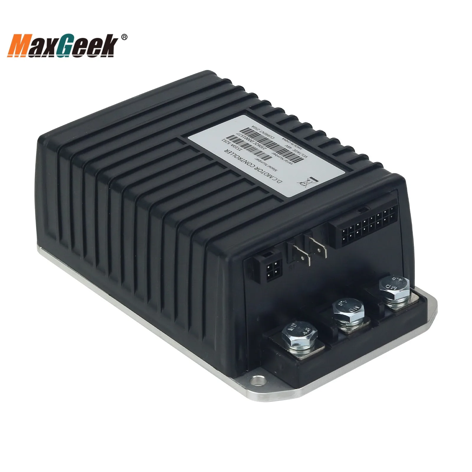 Maxgeek 1510A-5251 1510-5201 102806201 Programmable DC Motor Controller 48V 250A for Golf Carts and Small Utility Vehicles