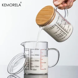 Glass Measuring Cup Household Food Grade High Borosilicate Glass Glass Convenient Durable Measuring Tools And Scales With Handle