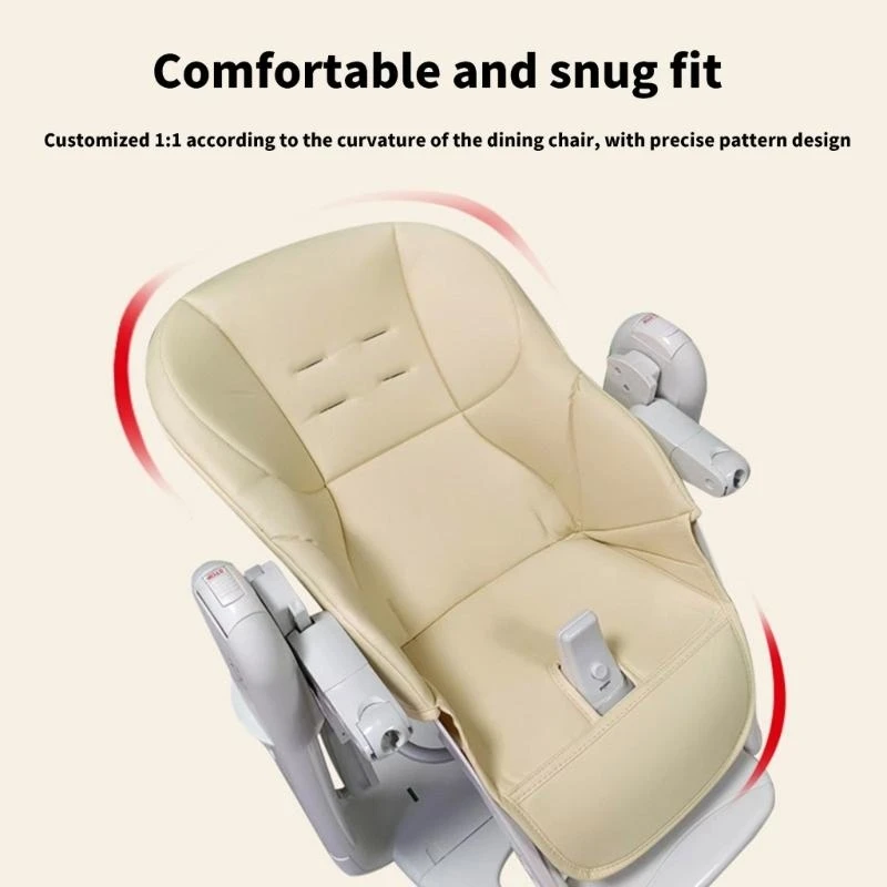 

Easy Cleaning Baby Dining Chair Cover Pad Cushion with Ergonomic Support 24BE