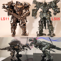 Dinobots Scorn LS11 Grimlock LS05 Strafe Transformation Toys BS03 BMB Swoop Dinosaur Action Figure Deformation Robot Anime Model