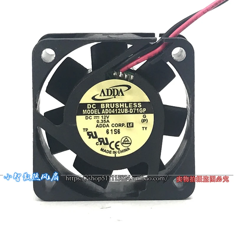 ORIGINAL AD0412UB-D71GP 12V 0.35A 4015 40*40*15mm KIPAS PENDINGIN BARU RADIATOR