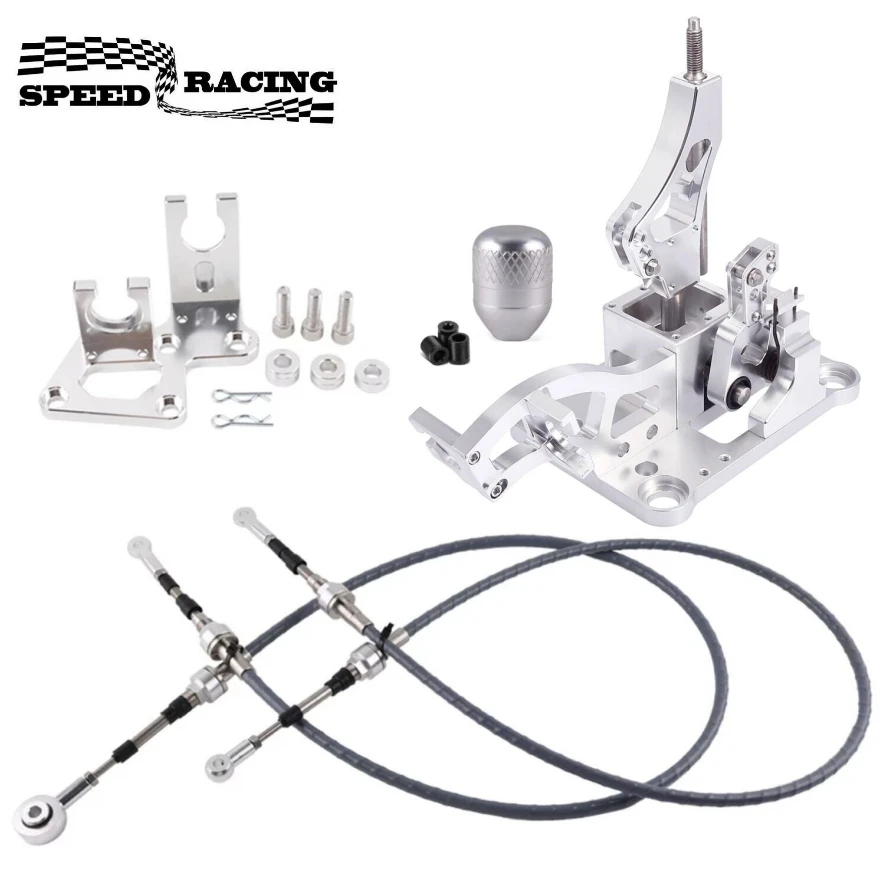 

KD85491SR Shifter Box & Cables & Trans Bracket for RSX K20 K24 K Swap K-Series Civic EK EG for 2001-2005 Civic EM2/ES