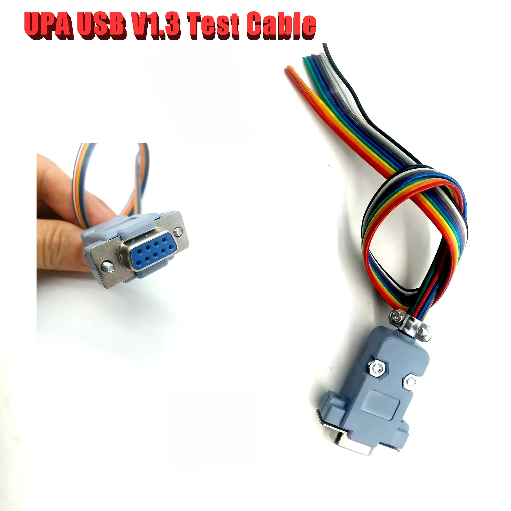 UPA USB V1.3 Test Cable Compatible with UPA USB Programing S TMS NEC Eeprom Adapter ECU Pinout Tool for UPA-USB Programmer 1.3