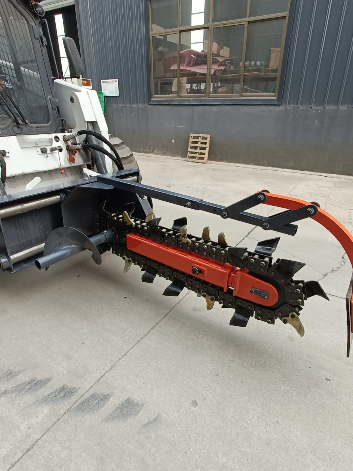 Wyj Sliding Machine Furrowing Machine Portable Farming Machinery Backhoe