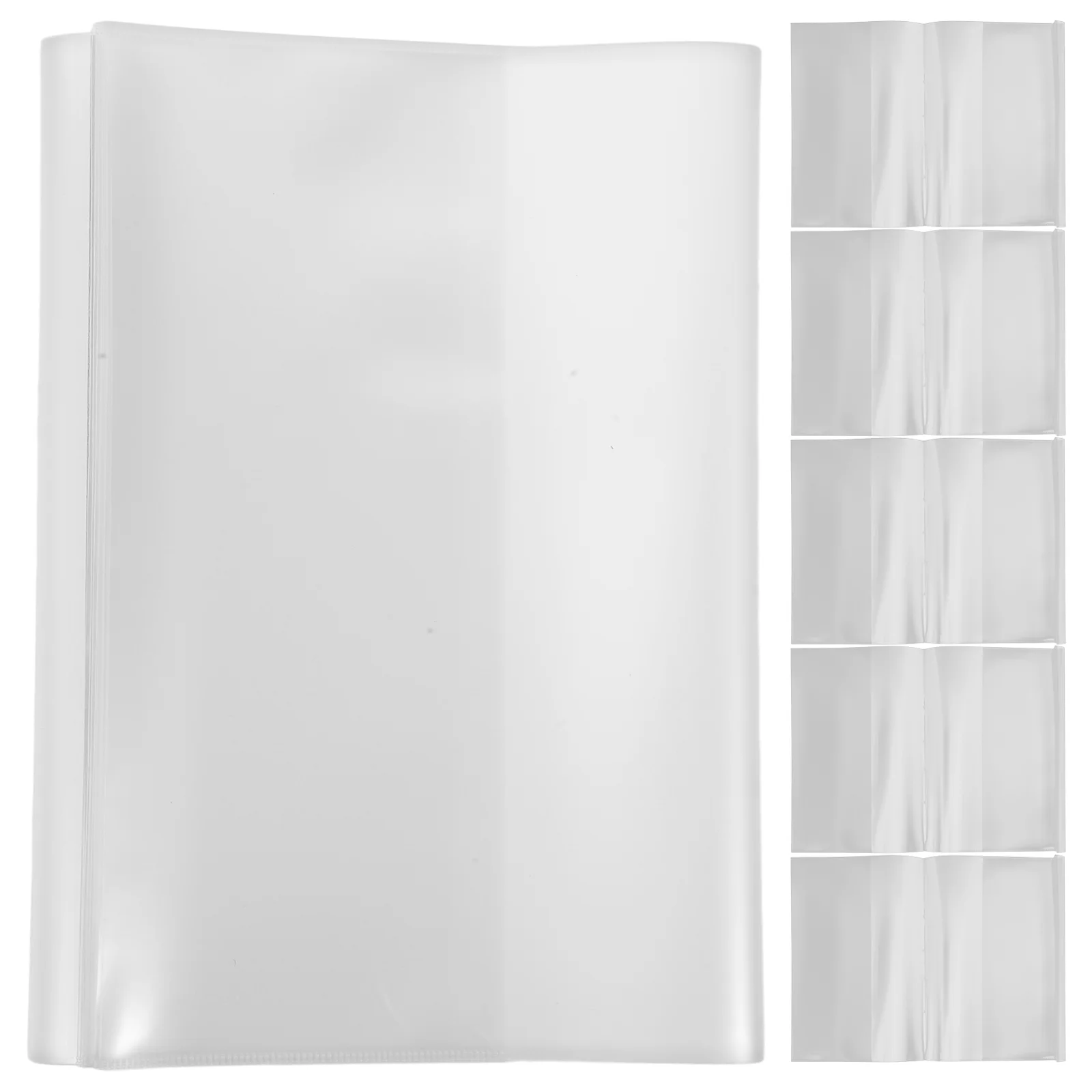 10 Stuks A5 Account Boek Cover Leerboek Beschermende Plastic Doos Verstelbare 32X212Cm School Clear Bescherming Leerlingen