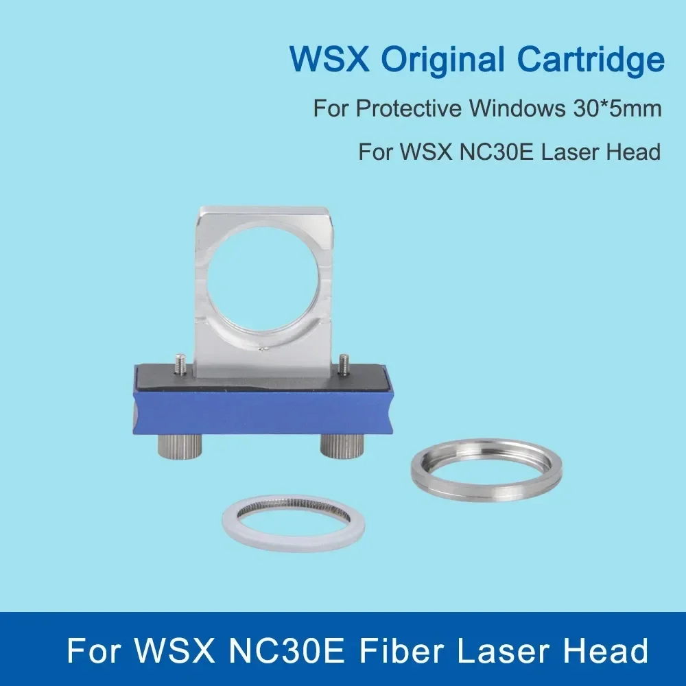 

WSX Original Cartridge Protective Windows Lower For Protective Windows 30*5mm For WSX NC30E Laser Head