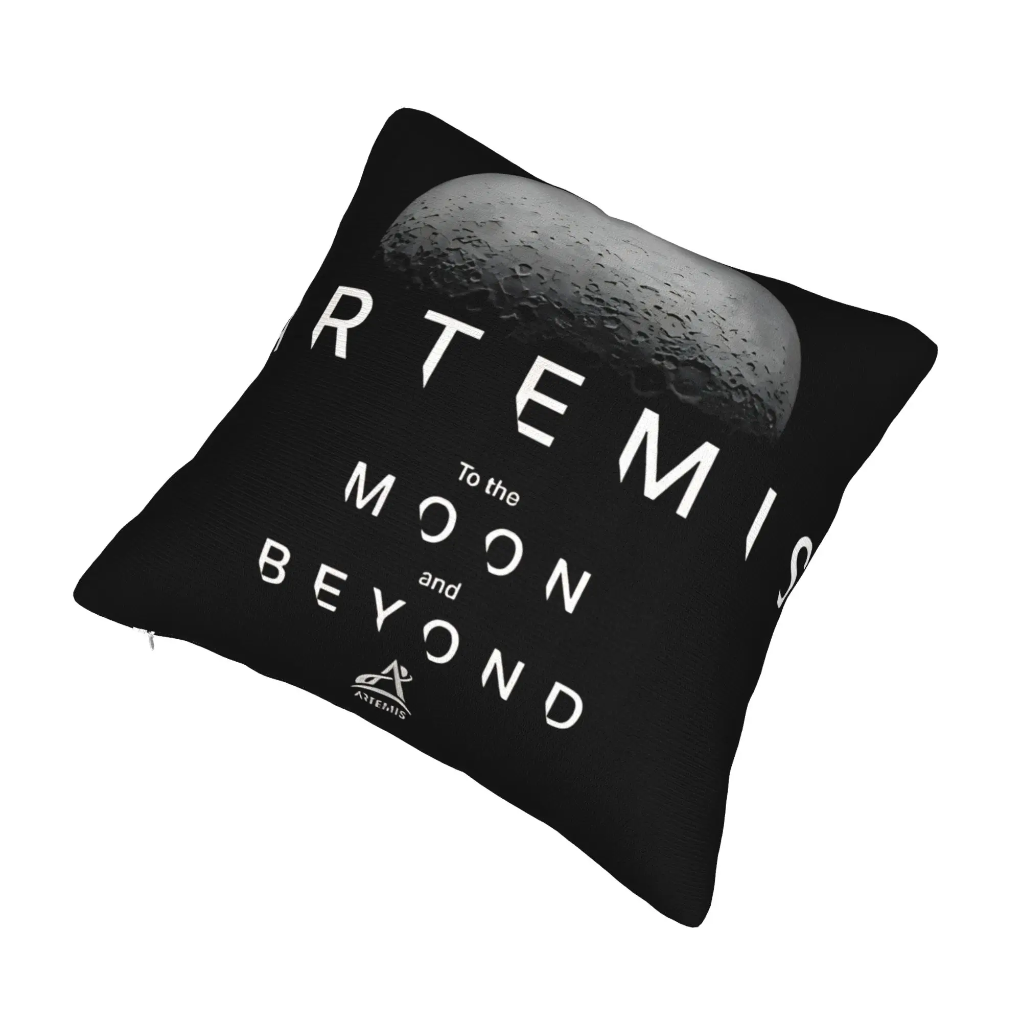 Decorative Pillow Cover Artemis II Mission To The Moon 2026 Artemis 2  Seater  Throw Pillow Case Cover Zipper Multiple Sizes