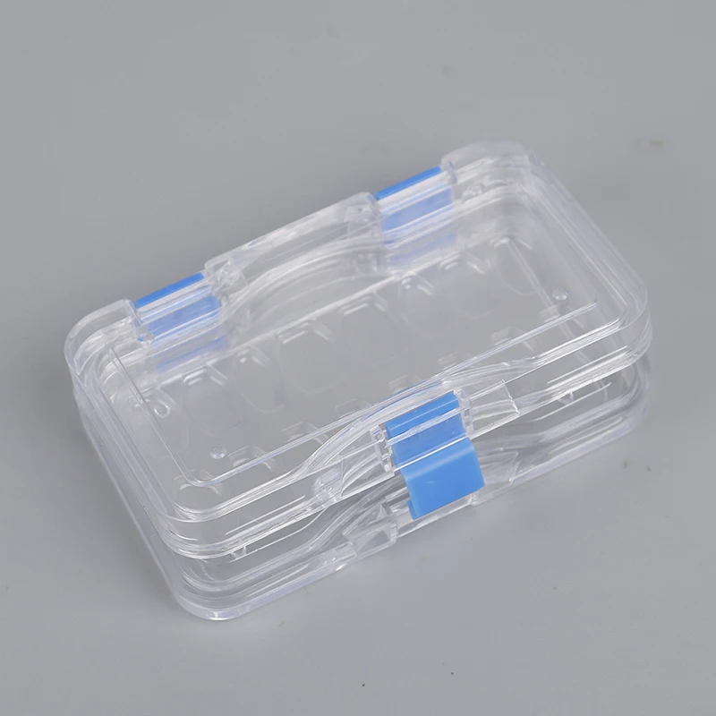 

High Quality 1pc Dental Tooth Box With Film Inside Lab Material Dentist Supply Denture Storage Membrane Tooth Box With Hole