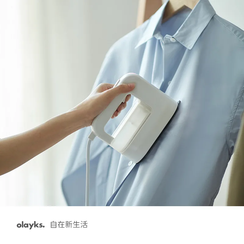 Mini Handheld Steam Iron Electric Garment Steamer Hanging Machine Portable Travel Clothes Ironing Machine 1100W 8 Holes Steam 22