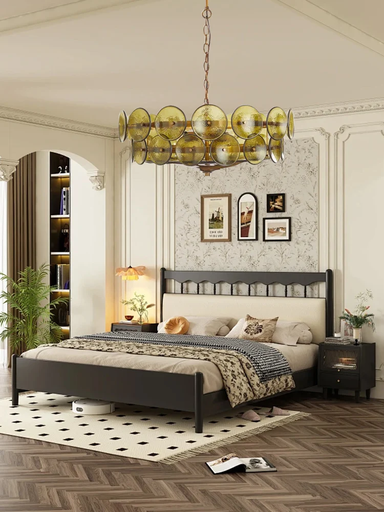 a Amber Glass Ceiling Pendant Light Vintage Home-appliance Modern Room Decor Hanging Lamp Lampadario Lustres