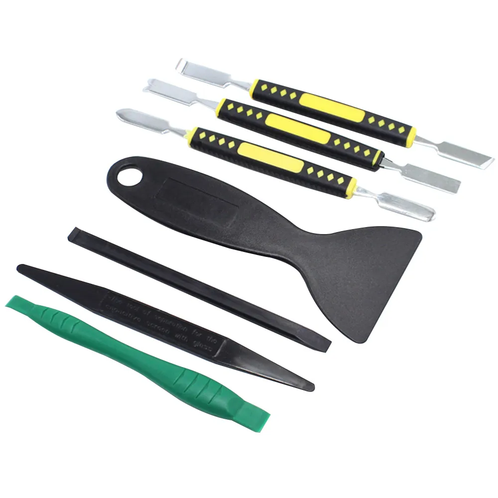 7Pcs Plastic and Metal Spudger Opening Pry Tool Repair Kit Compatible with iPhone iPad Tablet MacBook Laptop