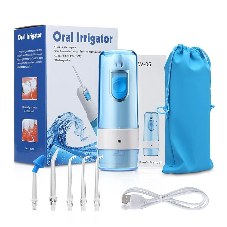 

Oral Irrigator Dental Floss Portable Water Flosser Dental Water Jet Waterproof Waterpick for Teeth Cleaner