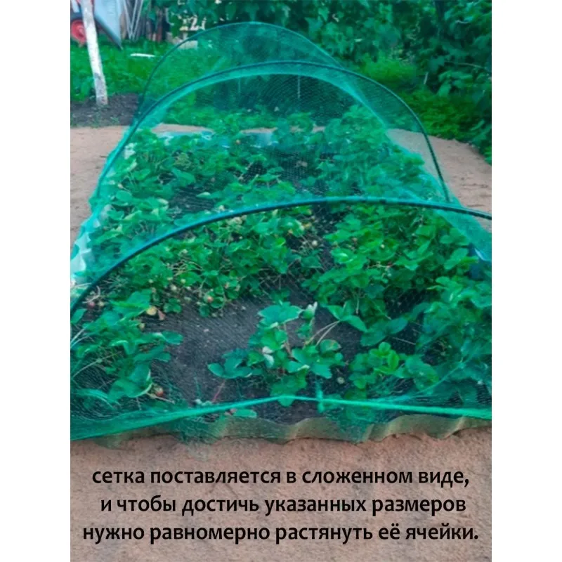 Protective Garden Net For Birds 20X20mm 4X10m Green Netting For Trees, Shrubs, Berries, Seedlings And Other Plants-AT30