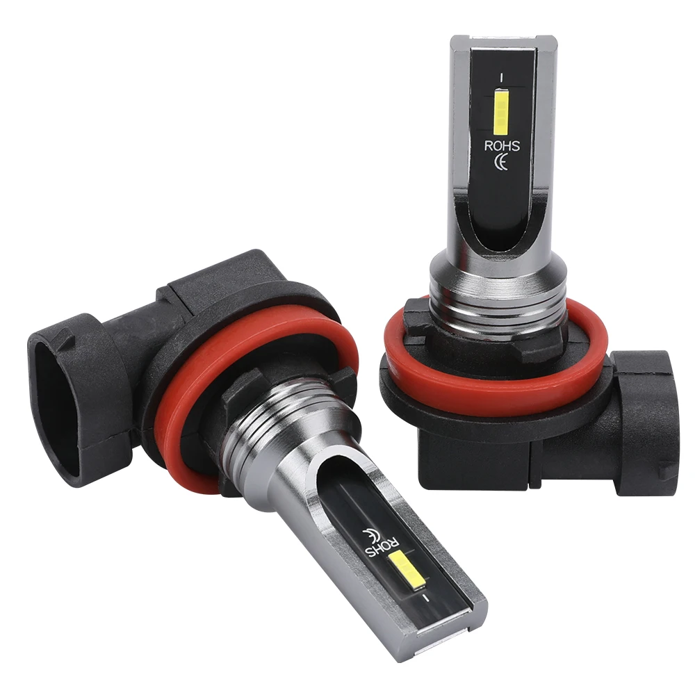 2 قطعة H4 H7 H11 H10 LED سيارة المصابيح الأمامية 3000K 6000K PSX24W 9005 HB3 9006 HB4 H8 H1 H3 أضواء السيارات السيارات القيادة الضباب مصباح