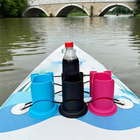 Superior-Paddle Board Cup Holder Drink Cup Multifunctional Anti-Flip Board Cup Surfboard Drink Holder, Holder Surf Board