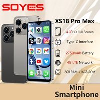 SOYES XS18 Pro Max 4G LTE Mini Smartphone 4.3\