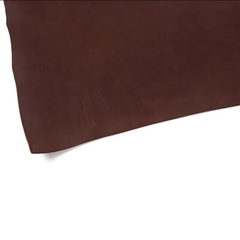 WUTA High Quality 10-11sq ft Italy Shoulder Butt Leather Vegetable Tanned Leather Fabrics Genuine Cowhide Leather Pre-cut