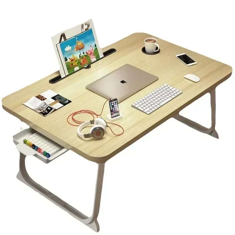 Furniture Foldable Simple U-shaped Leg Bed Table Home Dormitory Student Lazy Bed Table Extra Large Cross-border Small Table