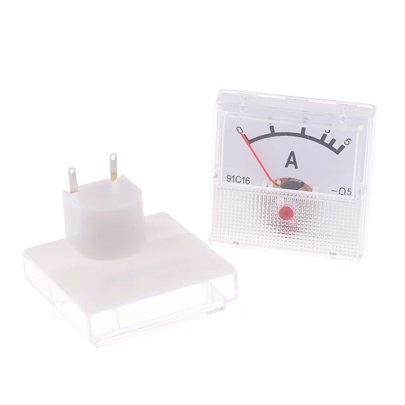 40*40*30mm AC 150-300V DC 10-250V DC 5-75A Ammeter Mini Voltage Current Meter Tester Analog Pointer Volt Ammeter Panel Meter