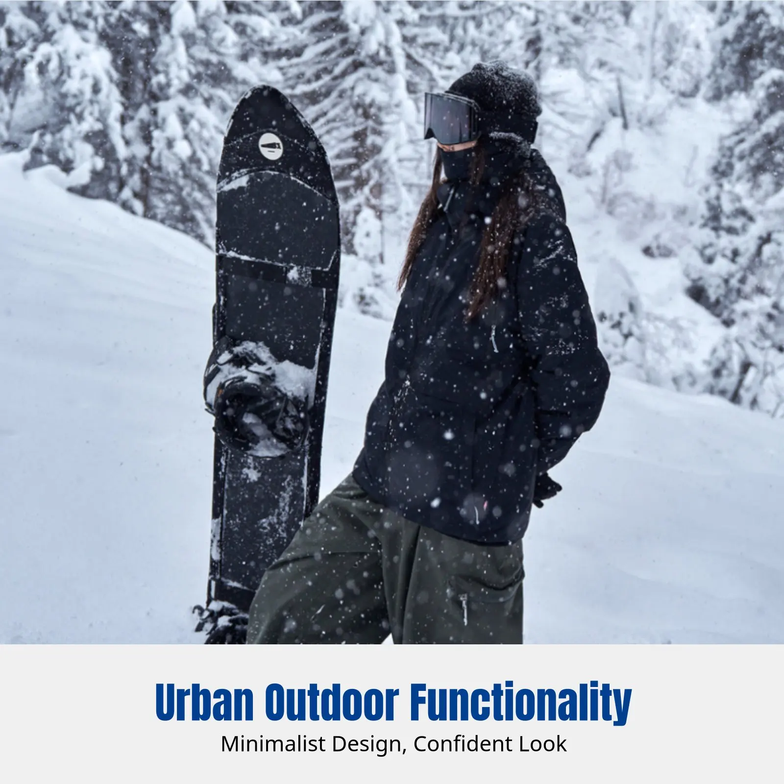 Ski Face Cover Balaclava, Windproof Cold-Resistant Autumn Winter Outdoor Sports for Men & Women