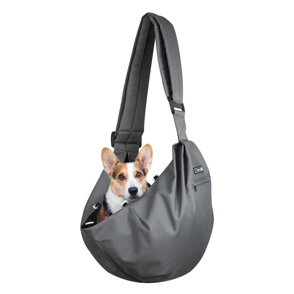 Pet Sling Carrier Bag Dog Cat Outdoor Portable Shoulder Messenger Bag Puppy Kitten Grande Capacidade Carrying Handbag Dog Carrier