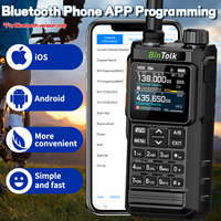BinTolk BT7700 Walkie Talkie  Portable  Full Band Bluetooth Programmer Noise Reduction Spectrum Analyzer AM Two Way Radio BT8000