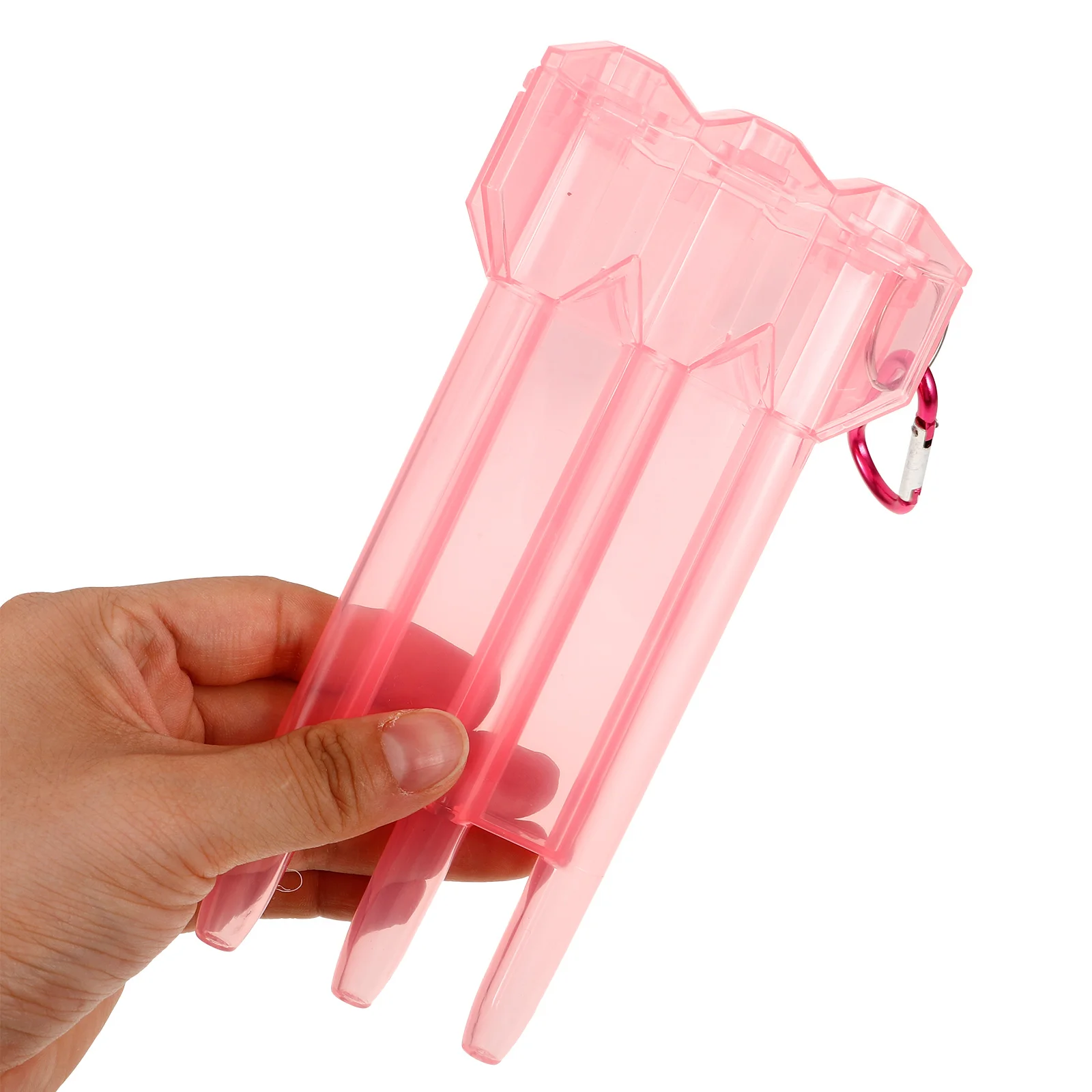 

Dart Storage Box Plastic Case Outdoor Toys Electronic Multi-functional Carrying Pink Travel
