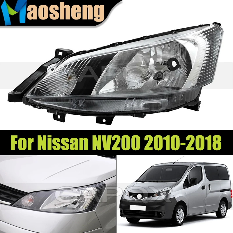 

Front Headlight Head Light For Nissan NV200 2010 2011 2012 2013 2014 2015 2016 2017 2018 Headlamp Driver Light