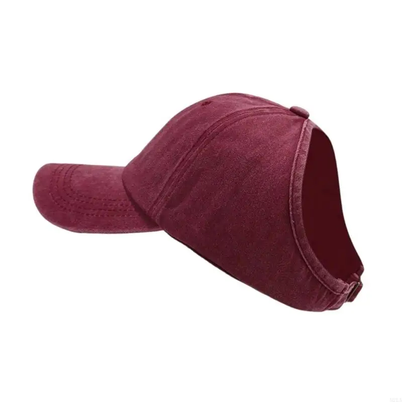 2026 New Summer Mesh Back Baseball Cap For Ponytail Adjustable Cotton For Hiking Cycling Gym Time And Fashionable Outfits