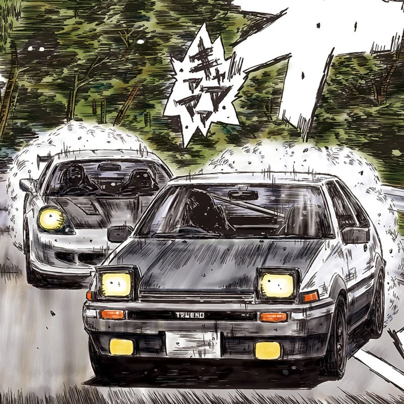 Static assembly car model Aosh - Model Kit Initial D 评论和价格