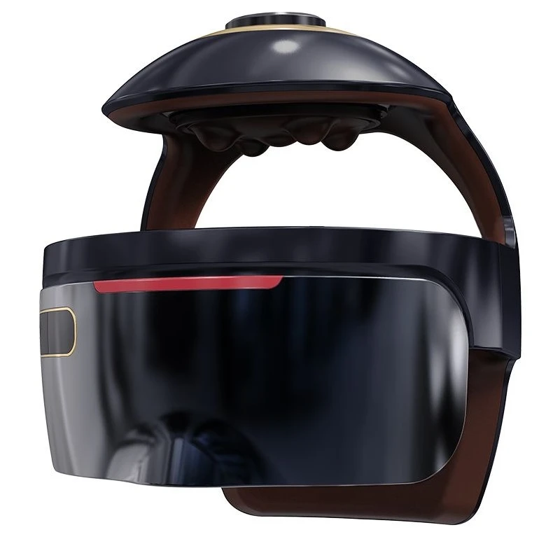 Head massager, head and eye integrated automatic massage eye protection instrument, hot compress, relaxation and relief artifact