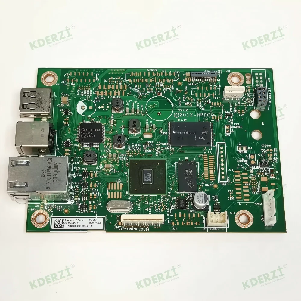 CF394-60001 CF394-60002 Original Main Board For HP M452 M452dn M452dw Formatter Board M452nw Logic Main Board Mother Board