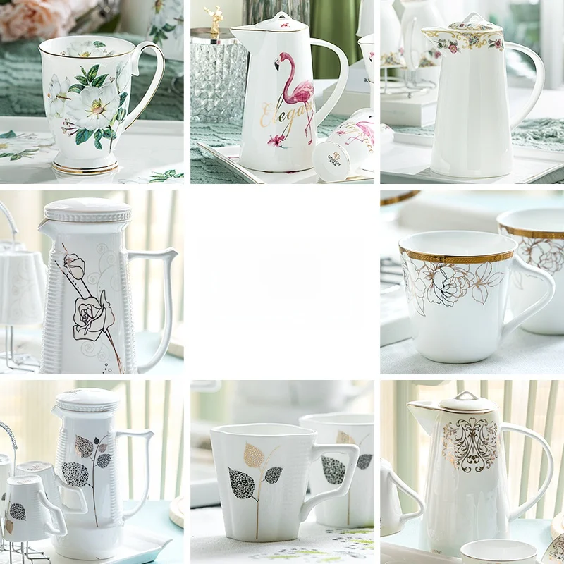 Bone China Water Po…
