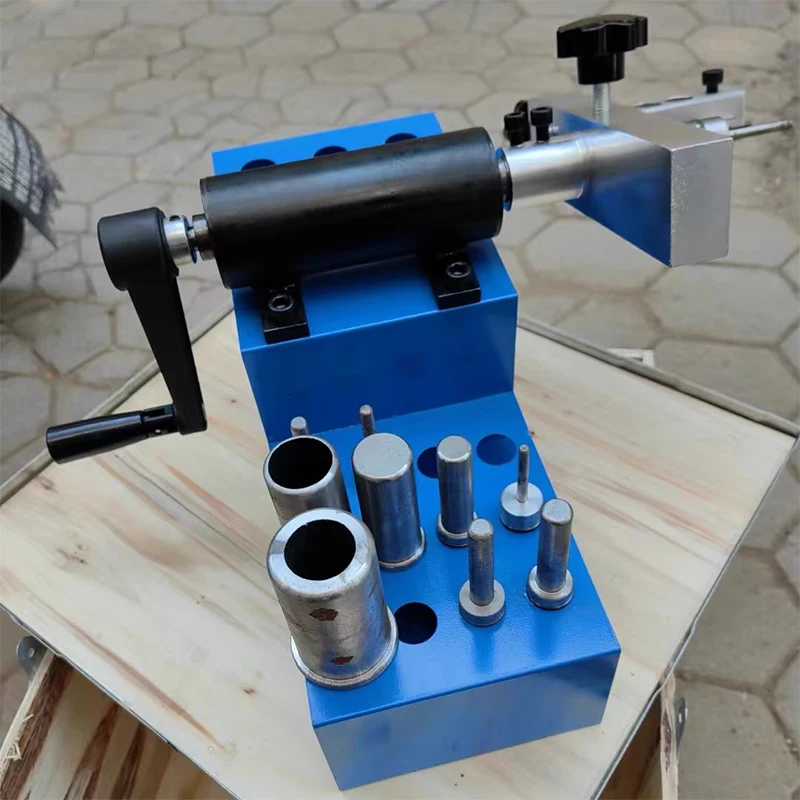 

Hose Skiver Rubber Peeling Skiving Machine 2 Inch Manual Hydraulic Rubber Hose Skiving Tool