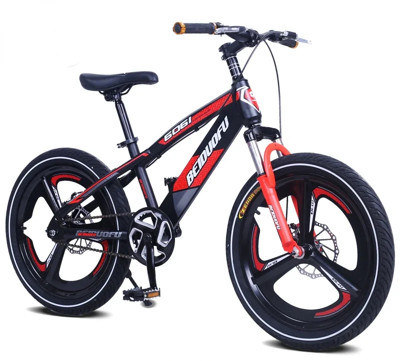 16/18 Inch Children's Bicycle Mountain Bike Single-speed Children's Bicycle With Disc Brake Children's Gift New