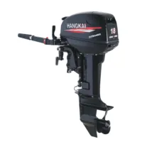 Powerful HANGKAI 18HP 2 Stroke Outboard Boat Engines With Long Shaft Available