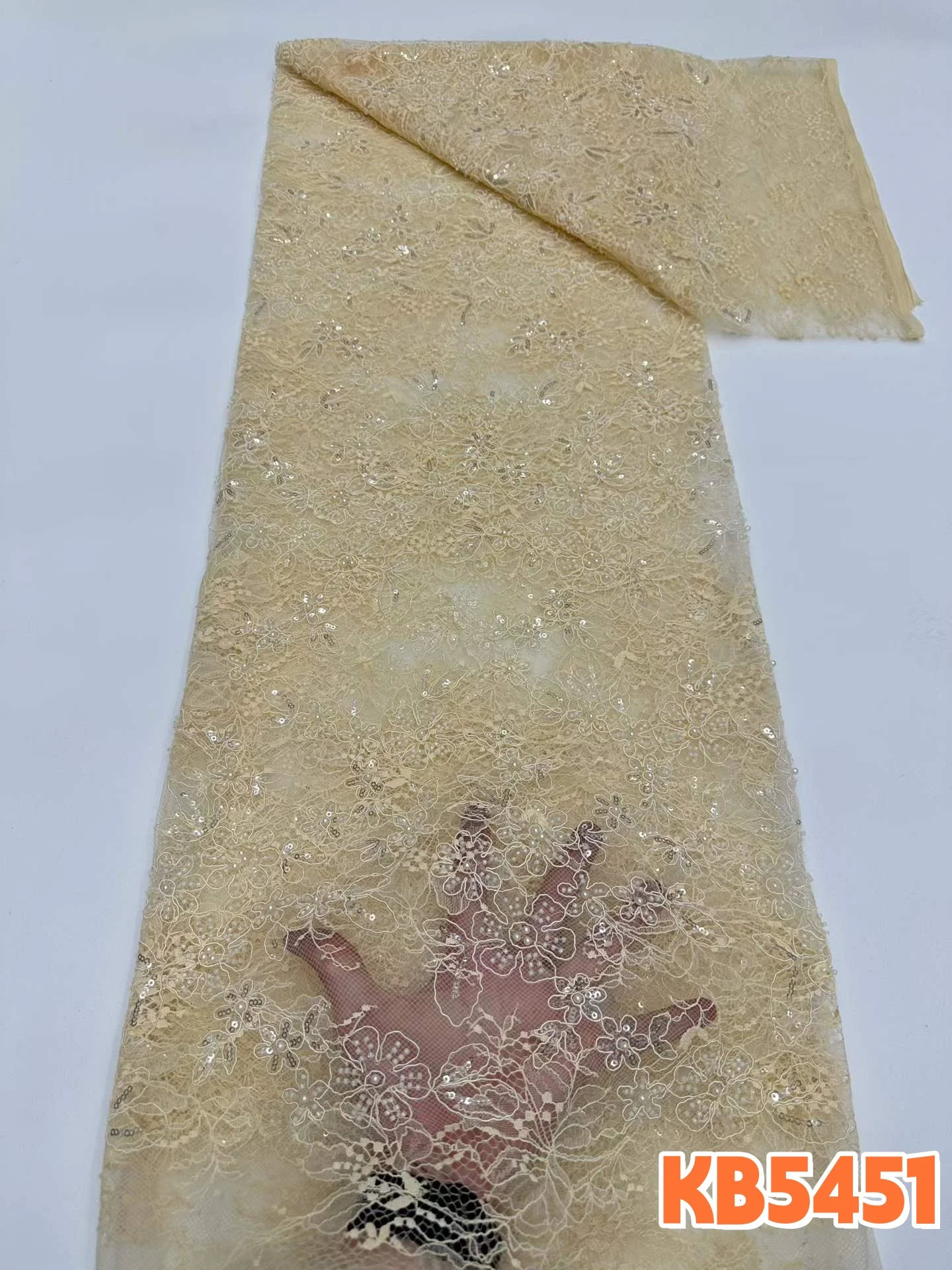 

Фиолетовая ткань с бисером и пайетками, нигерийская эластичная сетчатая ткань для платьев, кружевные ткани, африканские ткани для шитья, отделка для вечерних платьев на свадьбу KB5451