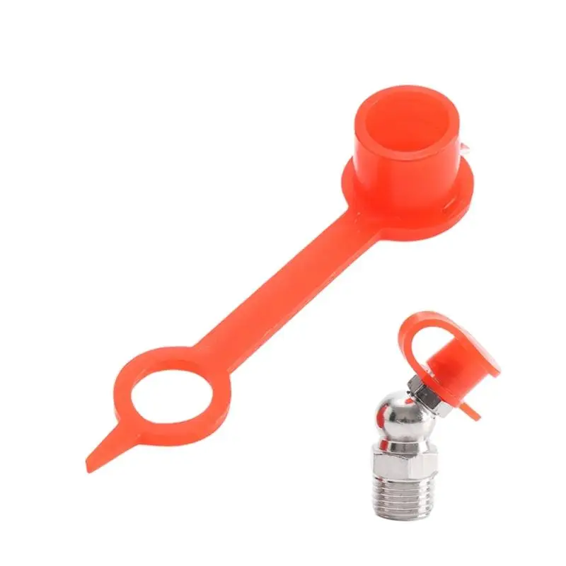 Packung mit 100 ABS-Schmiernippel-Staubschutzkappen für Motorräder, Nippel-Schutzkappe für und Maschinenschutz D2RD – Detail 9