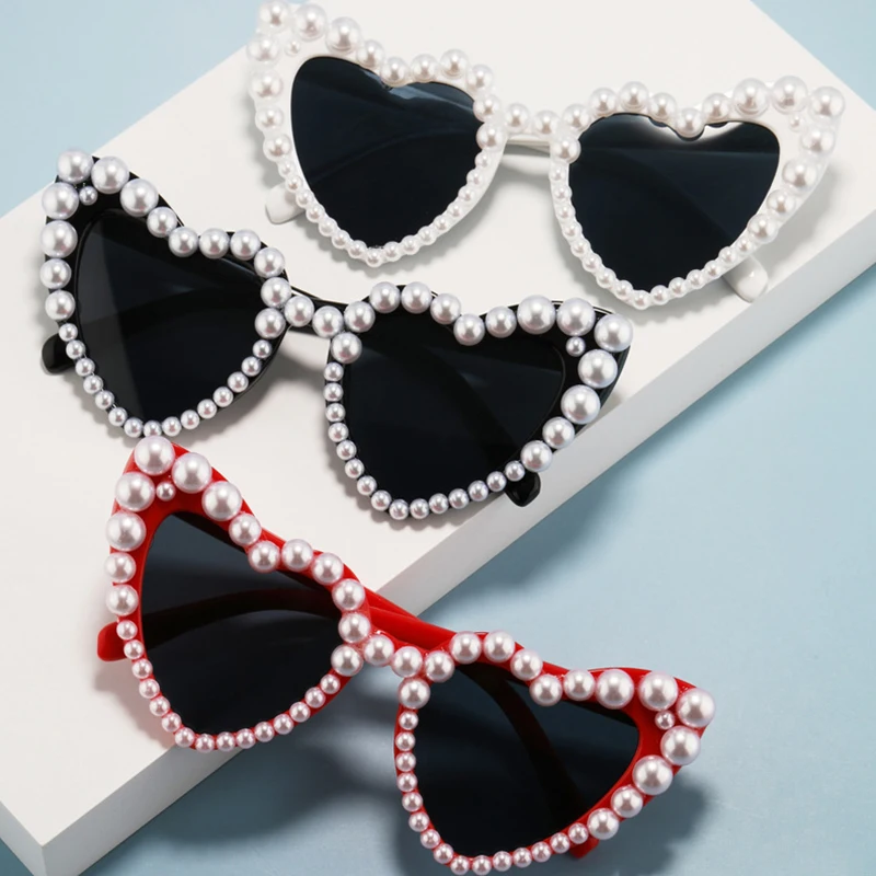 Neue Vintage Herz-Sonnenbrille für Damen und Herren Marken-Sonnenbrillen Ovale Brillen Oculos De Sol für Männer und Frauen
