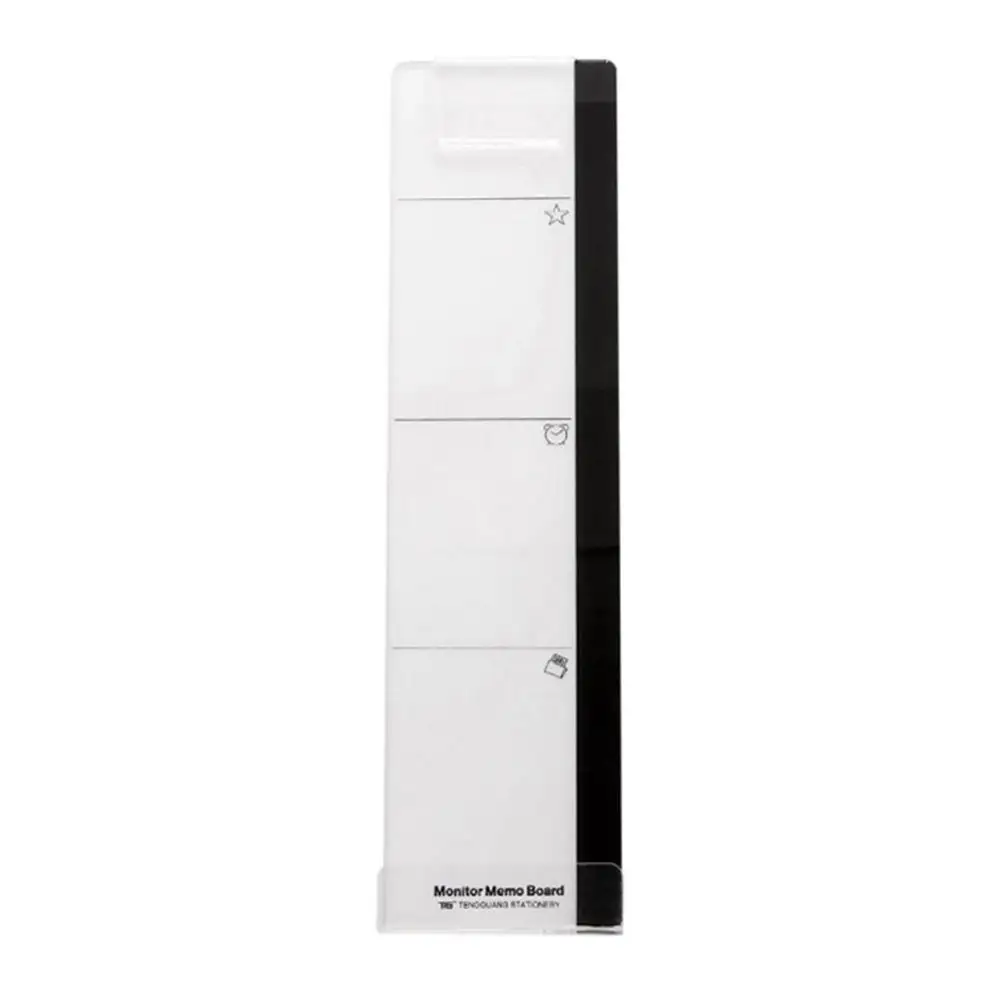

Monitor Memo Note Holder for Computer Screen Monitor Memo Note Holder Organizing Meeting Notes Tidy Home Office Supplies
