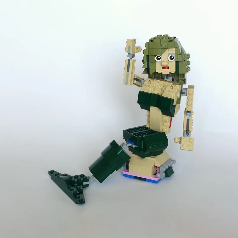 

333pcs MOC Mermaid Creator Model Building Blocks Construction Toy Christmas Gifts DIY Creative Idea Education Brick Kids Toys