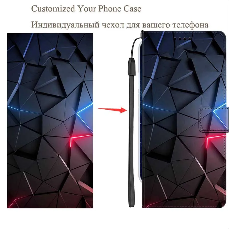 حافظة جلدية مخصصة لهاتف Honor X40 X50i X50 GT Pro X70 X70i DIY Funda حافظة هاتف حامل محفظة فتحات مغناطيسية Para #3