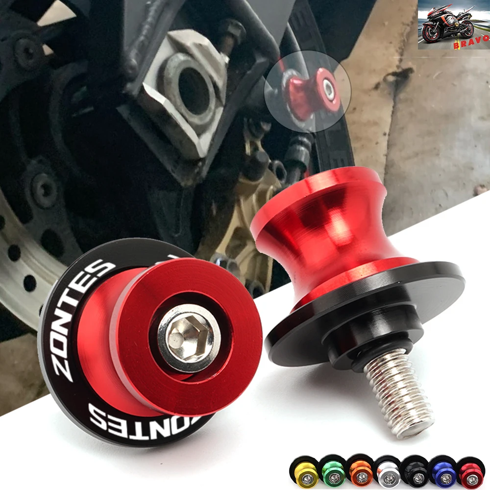 

Logo For Zontes ZT310X 310T 310V ZT310R 310R G1 125 ZT125 ZT125U CNC Accessories Swingarm Spools Sliders Stand Screws M8