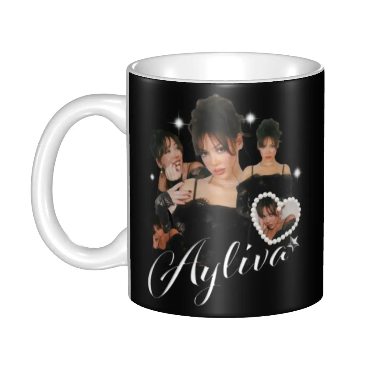 Custom German Singer Ayliva Coffee Mugs DIY Ceramic Mug Cup Creative Present