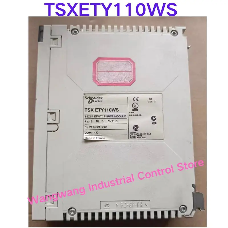 Second-hand test OK ,  PLC module TSXETY110WS
