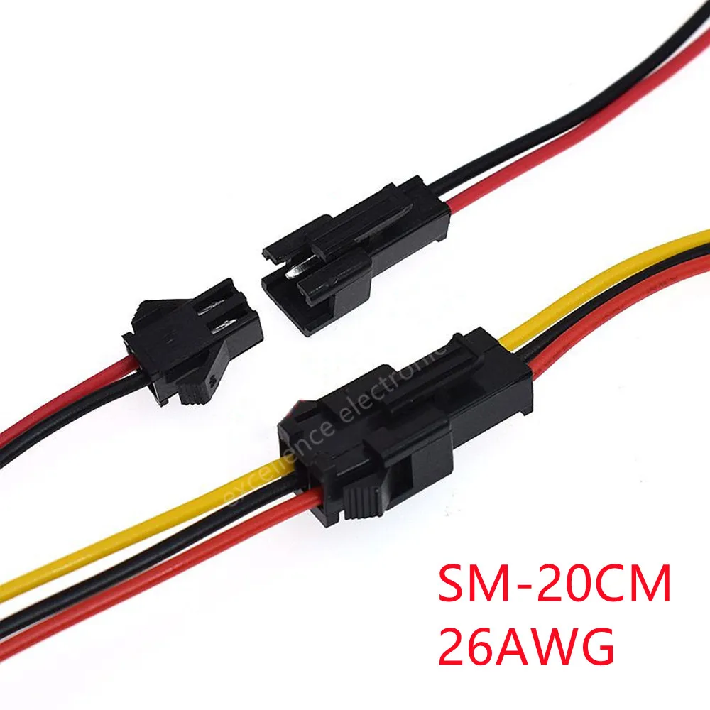 2/5/10Pairs JST 1.25 PH/SM2.5/XH 2.54 Pitch Mannelijke Vrouwelijke draad Connector 2P 3P 4P 5P 6P JST Plug Jack Terminal Kabel