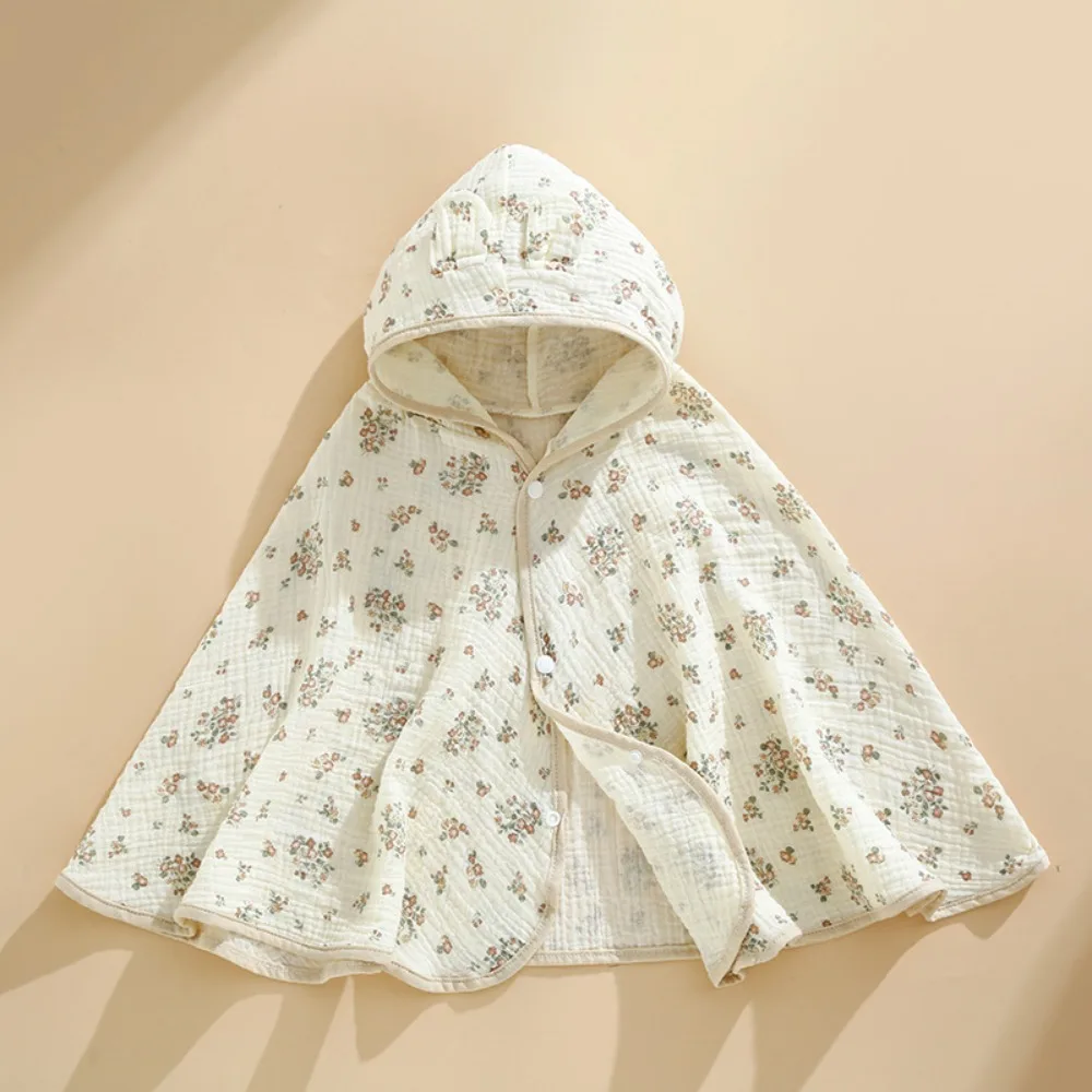 Breathable Children's Sunscreen Cloak Summer Boys And Girls Sunscreen Shawl Ultra-Thin Cotton UV Protection Cloak Outdoor
