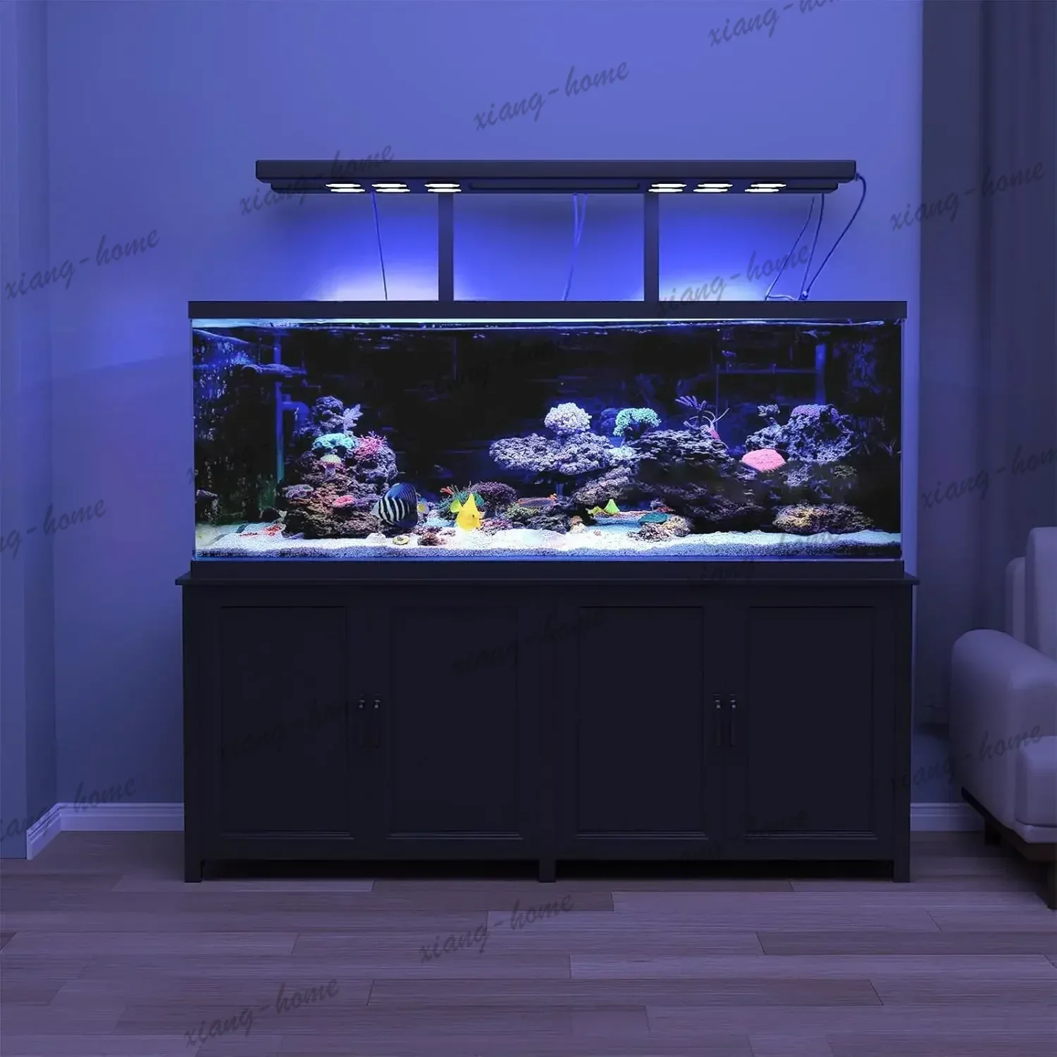 180-200 Gallon Large Fish Tank Stand, Aquarium Stand with 72