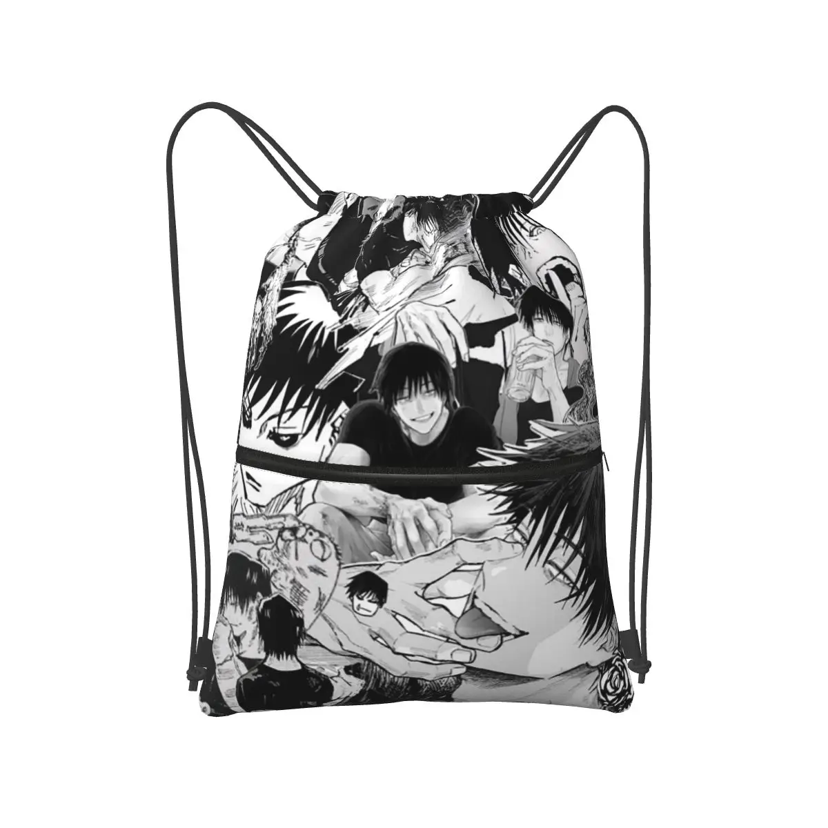

Tokyo Revengers Toji Fushiguro Backpacks Casual Drawstring Bags Sports Bag Book Bags for Man Woman School